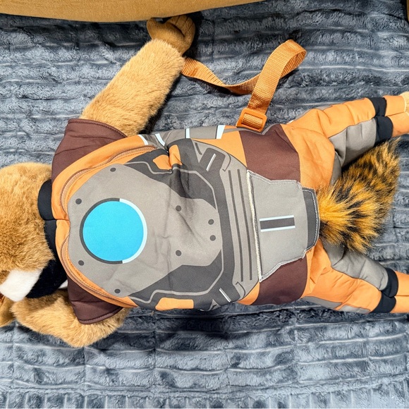Rocket Raccoon Plushie Packpack Marvel Guardians of the Galaxy - Picture 4 of 10